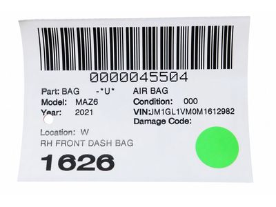 Mazda Airbag - GBEF-57-K50