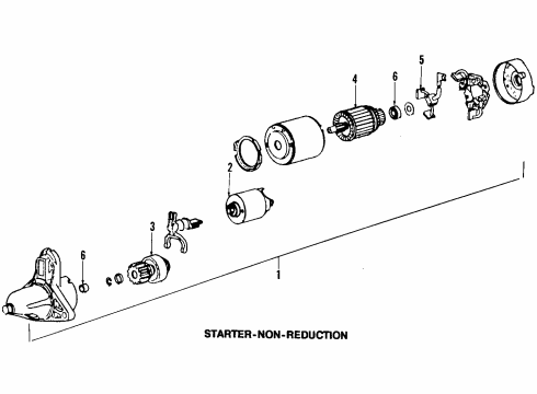 Mazda B61R-18-400R-00 Starter