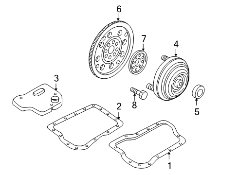 Mazda LC62-46-500C Shift Control Cable