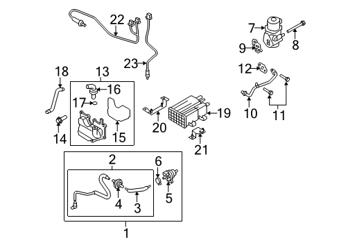 Mazda L33L-18-740B Solenoid Valve