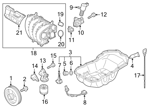 2024 Mazda CX-50 Engine Parts
