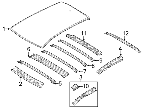 2024 Mazda CX-50 Roof & Components