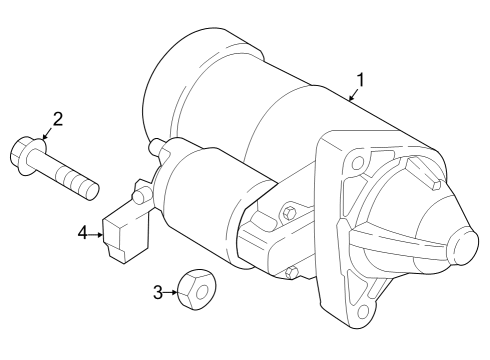 2024 Mazda CX-50 Starter
