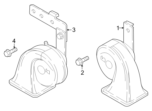 2024 Mazda CX-50 Horn