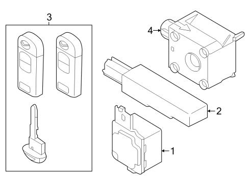 2024 Mazda CX-50 Electrical Components