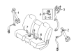 Diagram for Mazda CX-9 Seat Belt - TDY1-57-790B-75