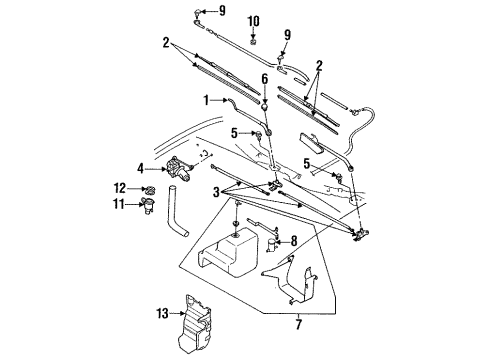 Mazda NA20-56-181A Cover Shield NA20-56-181A Mazda Cover Shield