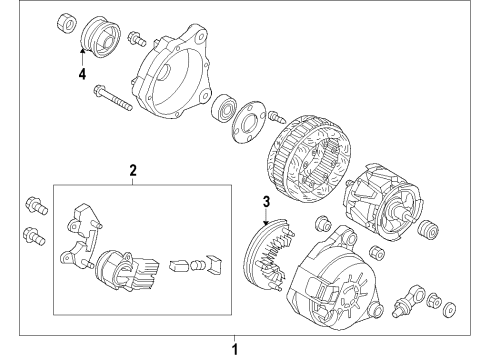 Mazda PE01-18-W60 Rectifier