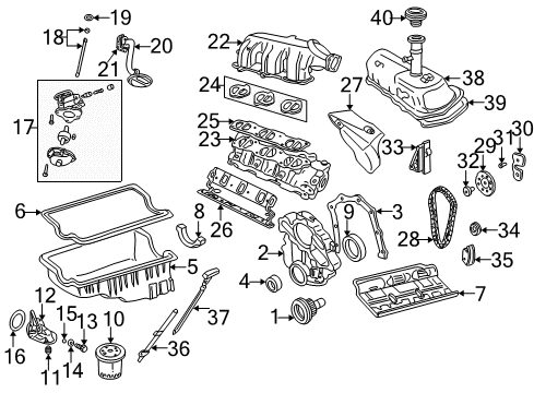 Mazda ZZP1-13-470 Fuel Filter
