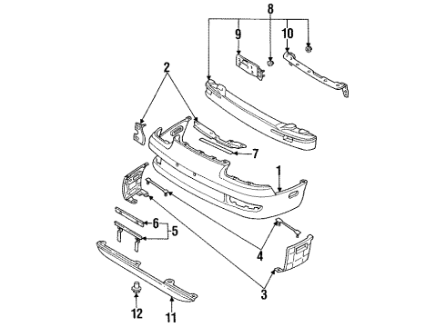 Mazda 9995-20-822 Air Deflector Washer Mazda 9995-20-822 Air Deflector Washer