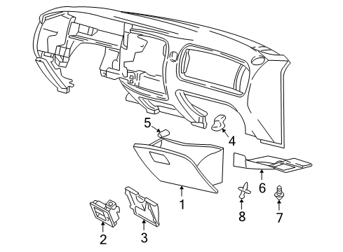 Mazda ZZM0-60-690A Compartment Lamp