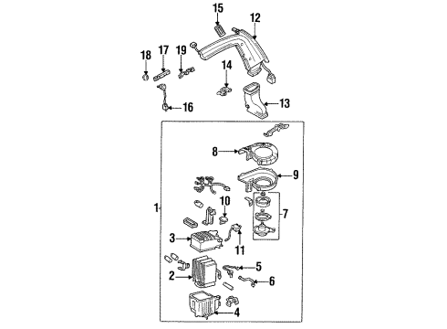 Mazda LA0561P14 Expansion Valve Mazda LA0561P14 Expansion Valve