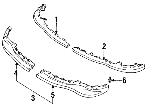 Mazda FD01-51-9L1 Spoiler FD01-51-9L1 Mazda Spoiler
