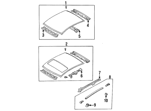 Mazda BC1D-70-050 Side Rail