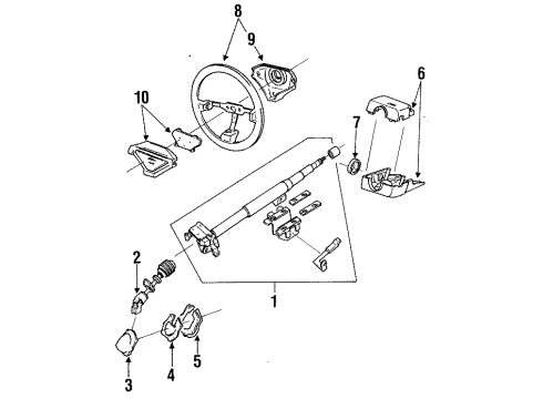 BB7A-66-120 Mazda Combination Switch