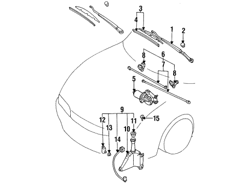 Mazda GA2L67340D Motor
