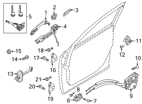 Mazda BCJH-58-310C Lock(Right), Door Mazda BCJH-58-310C Lock(Right), Door