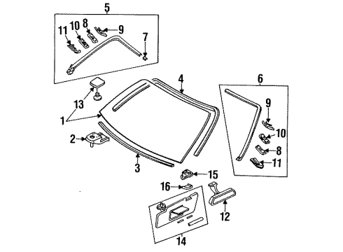 Mazda B092-50-609 Joint Clip B092-50-609 Mazda Joint Clip