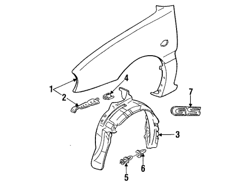 Mazda E01651840APZ Mud Guard