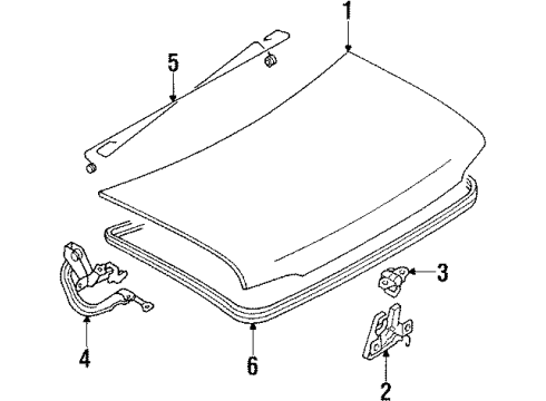 Mazda NA14-76-230F Lock Cylinder