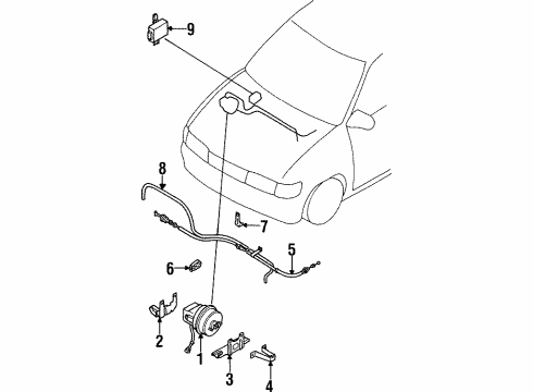 Mazda LB82-66-340 Engagement Switch LB82-66-340 Mazda Engagement Switch