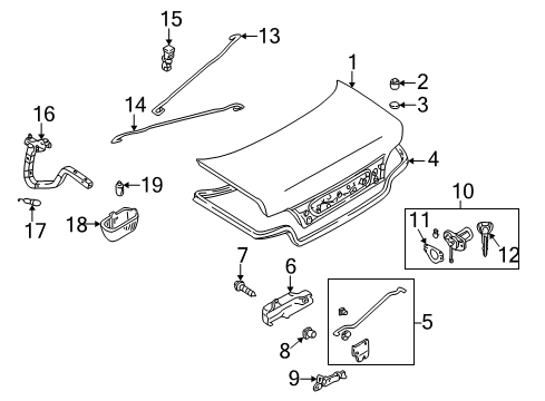 Mazda GJ21-51-341A Lamp Switch