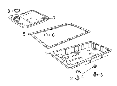 Mazda SJ01-21-2K1 Connector, Solenoid Valve