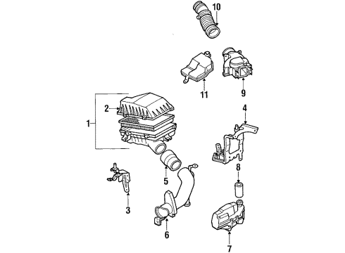 Mazda F201-13-SL0 Throttle Position Sensor