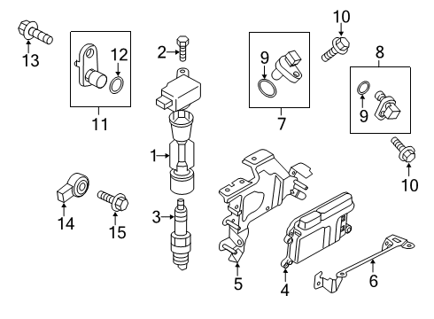 Mazda PV1P-18-881 Module, Powertrain Control