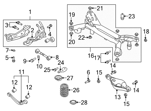 Mazda GS3L-28-65XB Dynamic Damper GS3L-28-65XB Mazda Dynamic Damper