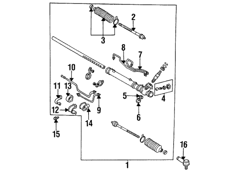 Mazda G030-32-961 Pipe Bolt