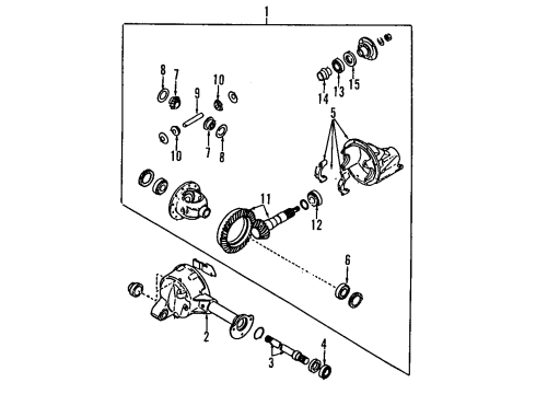 Mazda M0A7-27-700A Axle Shafts