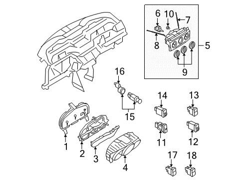 Mazda GC02-17-640B Neutral Safety Switch