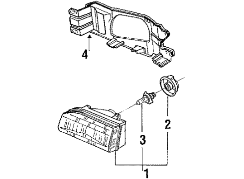 BM895103XA Mazda Housing