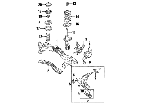 Mazda BTDA-34-550 Ball Joint