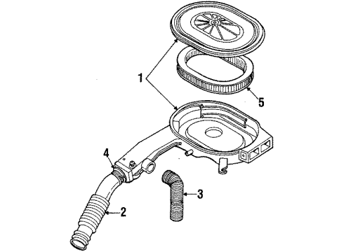 Mazda E301-23-603-9A Element E301-23-603-9A Mazda Element