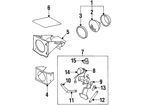 Mazda FA01-51-939 Relay