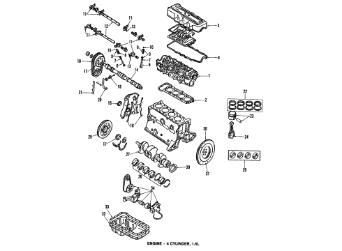 Mazda E30312425 Camshaft Gear Mazda E30312425 Camshaft Gear