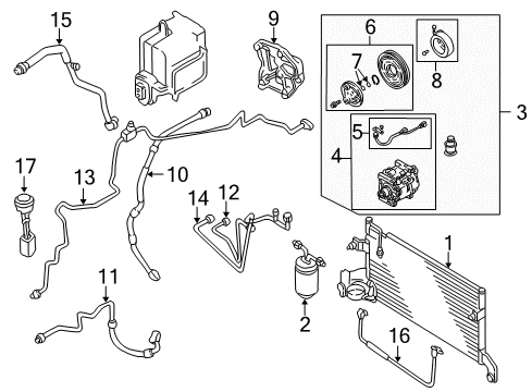 Mazda HG54-61-K1X Pressure Relief Valve