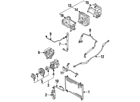 Mazda HG30-61-J10B Core