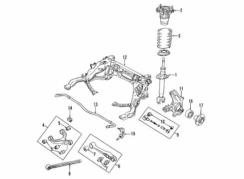 Mazda FD0328011 Spring