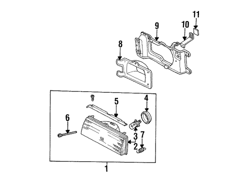 Mazda GE6051045 Housing