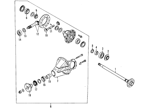 Mazda 8BS2-25-060B Universal Joints 8BS2-25-060B Mazda Universal Joints