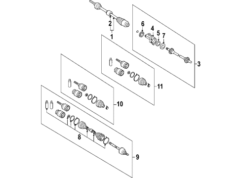 Mazda GD44-25-411 Damper GD44-25-411 Mazda Damper