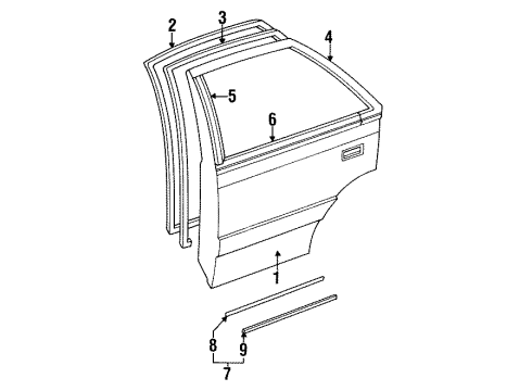Mazda H260-69-111C Filler