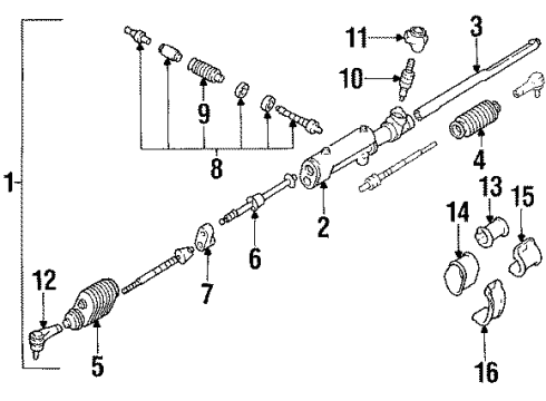 Mazda G309-32-125 Boot