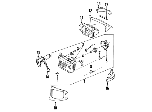 Mazda FDY2-51-SH2 Lid