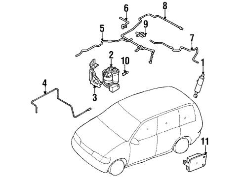 Mazda L018-28-700 Shock Absorber L018-28-700 Mazda Shock Absorber