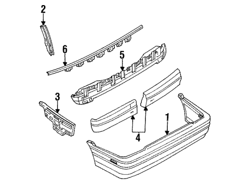 Mazda GJ21-50-221 Bumper Cover