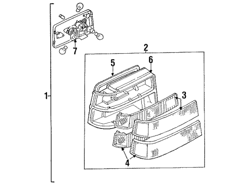 GE6051155 Mazda Socket Plate